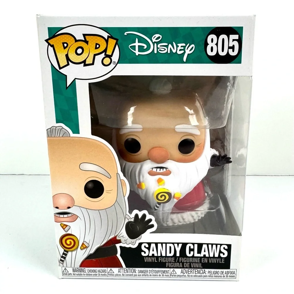 Funko Pop! Disney The Nightmare Before Christmas Sandy Claws #805 Vinyl Figure - Picture 1 of 6